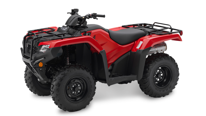 Front facing Fourtrax 420.