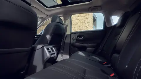 Close up of the ZR-V interior rear seats.