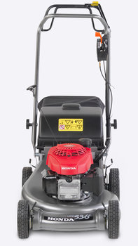 Lawnmower, front facing.