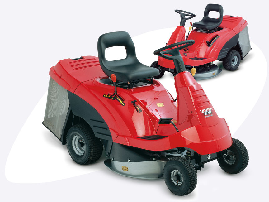 second hand honda ride on lawn mowers