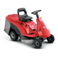 Ride-on, front three-quarter, right facing.