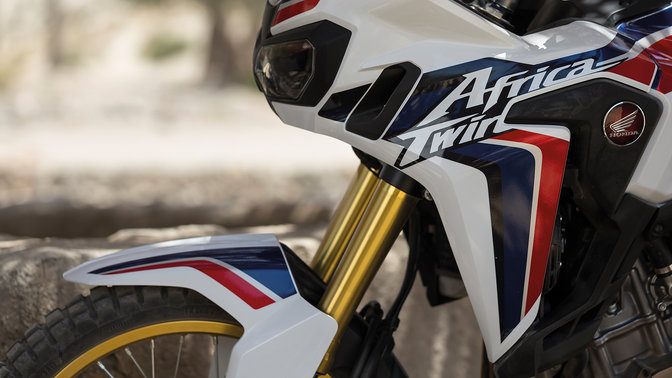 Africa Twin close up