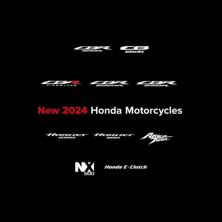 Honda Motorcycles range
