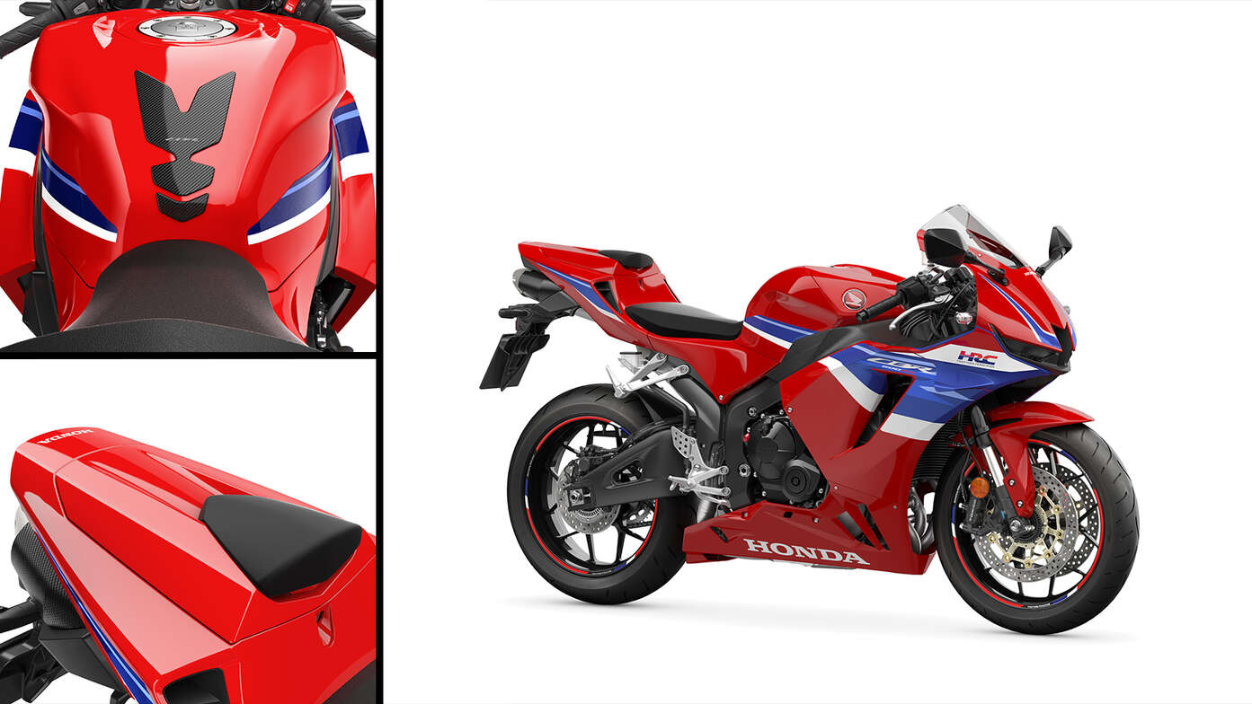 CBR600RR images with racing pack. 
