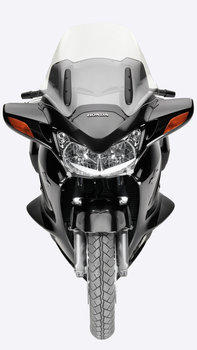 Front view of bike