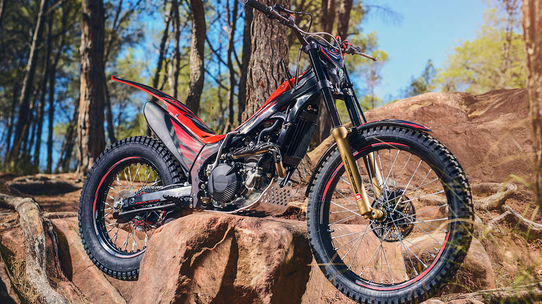 Montesa Cota 300RR in woods