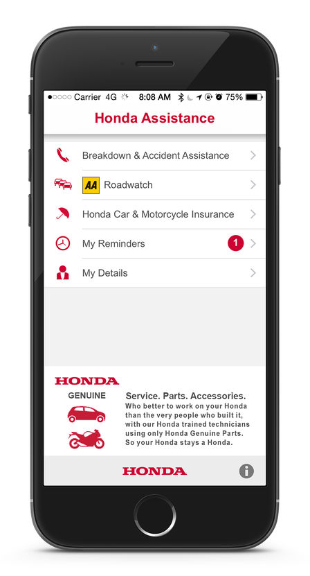 Honda breakdown assistance #7