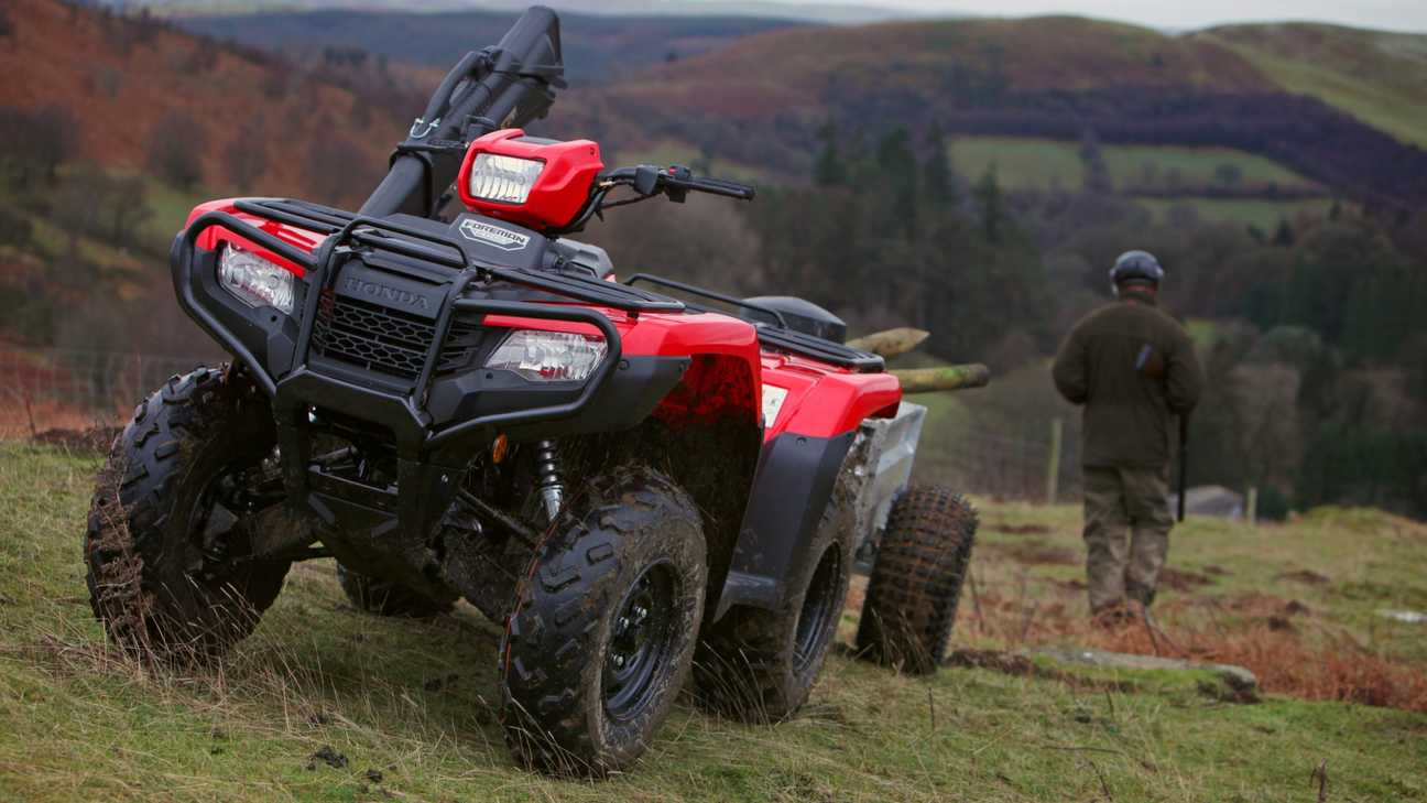 Honda TRX500 Foreman Heavy Towing ATVs Honda UK