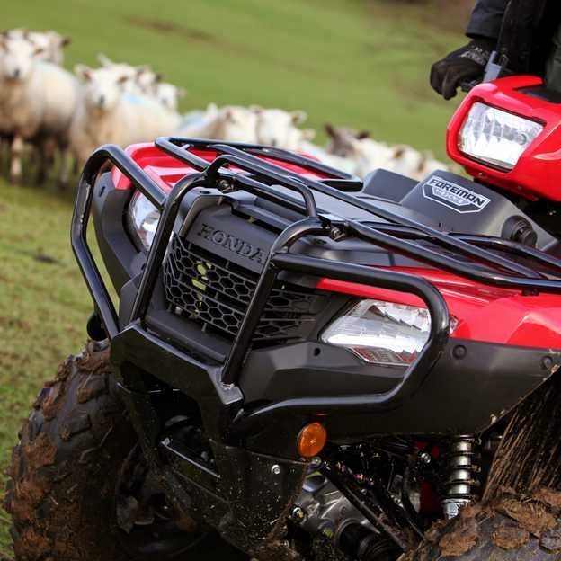 Honda TRX500 Foreman Heavy Towing ATVs Honda UK