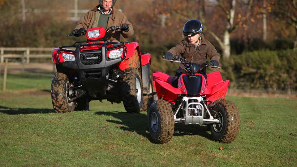 Sportrax TRX90X Kids ATVs Ideal for Beginners Honda UK