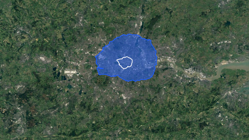 ULEZ Map of London