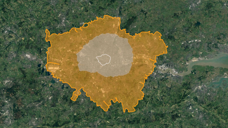 ULEZ Map of London