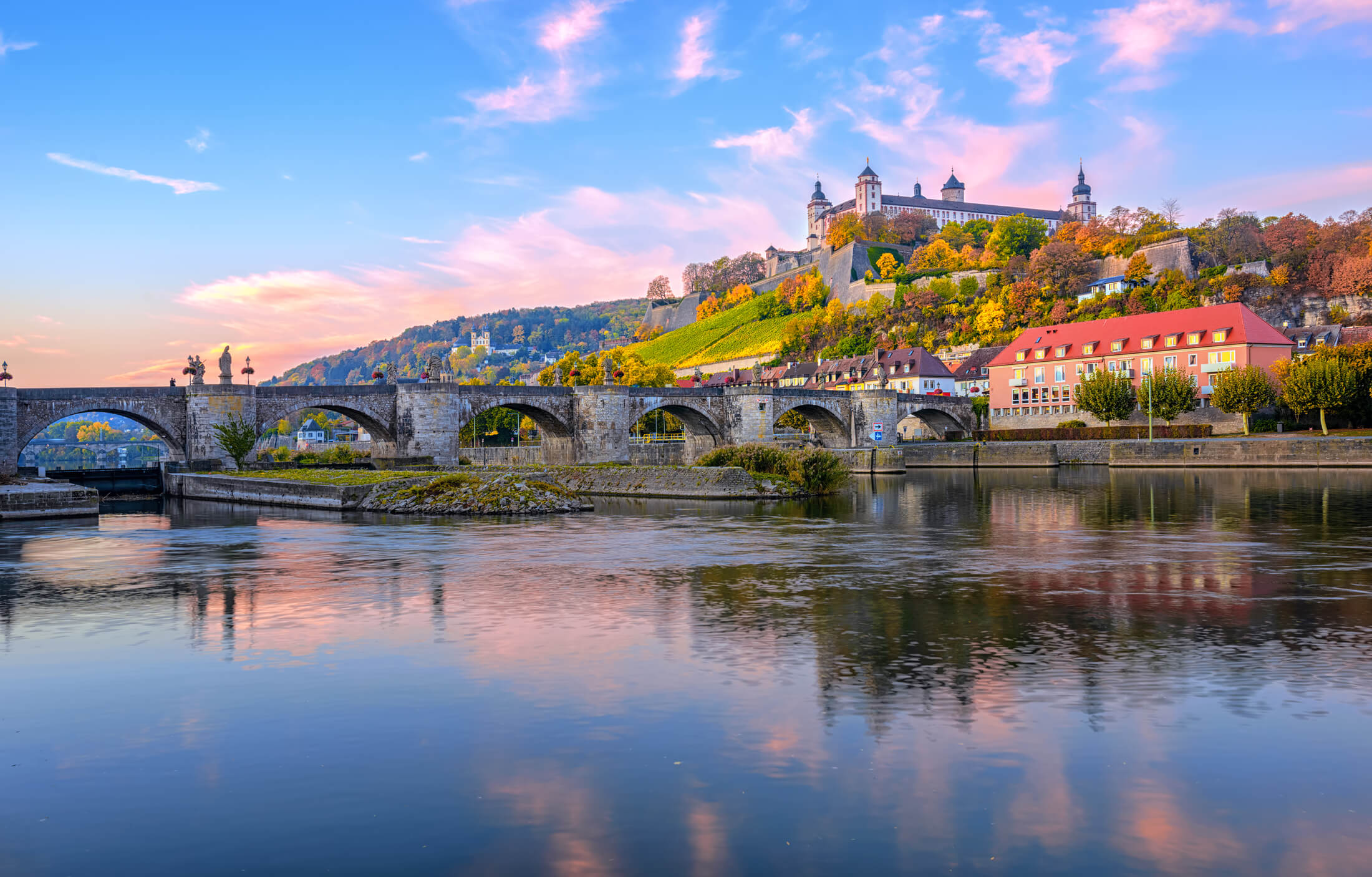 Marienberg Fortress in Wurzburg, Germany