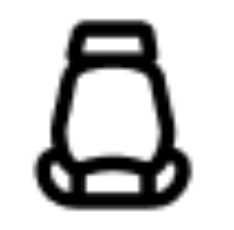 Car seat icon
