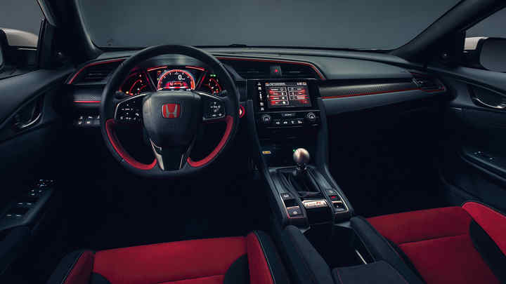 Civic Type R Design Car Aerodynamics Interior Honda Uk