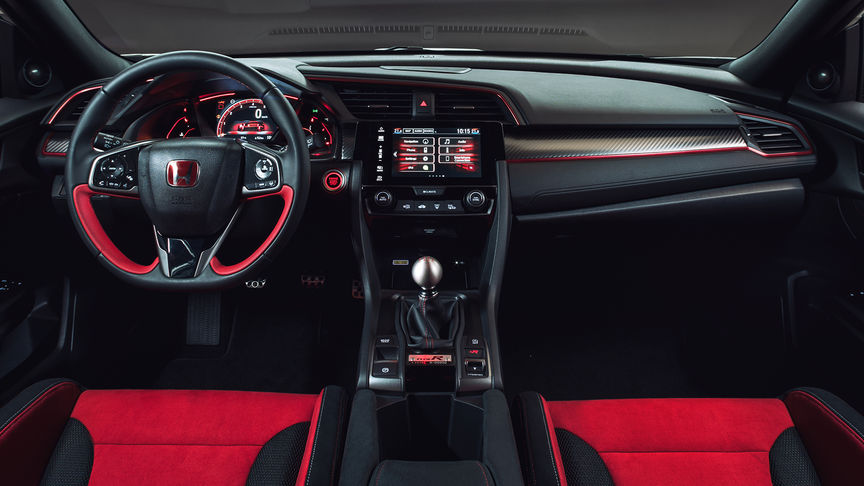 Civic Type R Design Car Aerodynamics Interior Honda Uk
