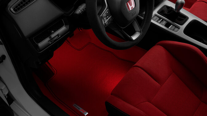 Close up of the interior Illumination Pack Red.