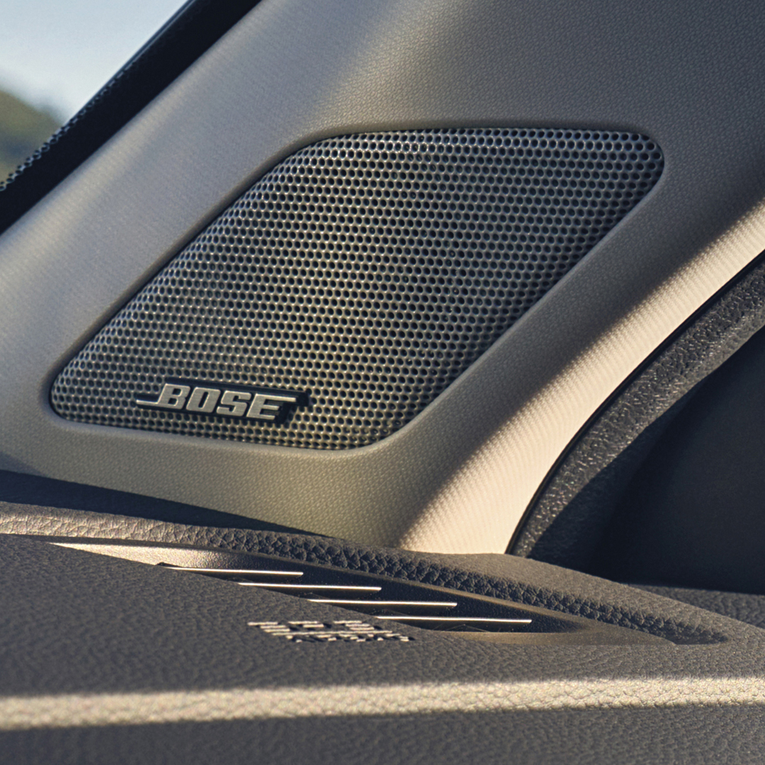 Close up of Honda CR-V Hybrid Bose speakers.