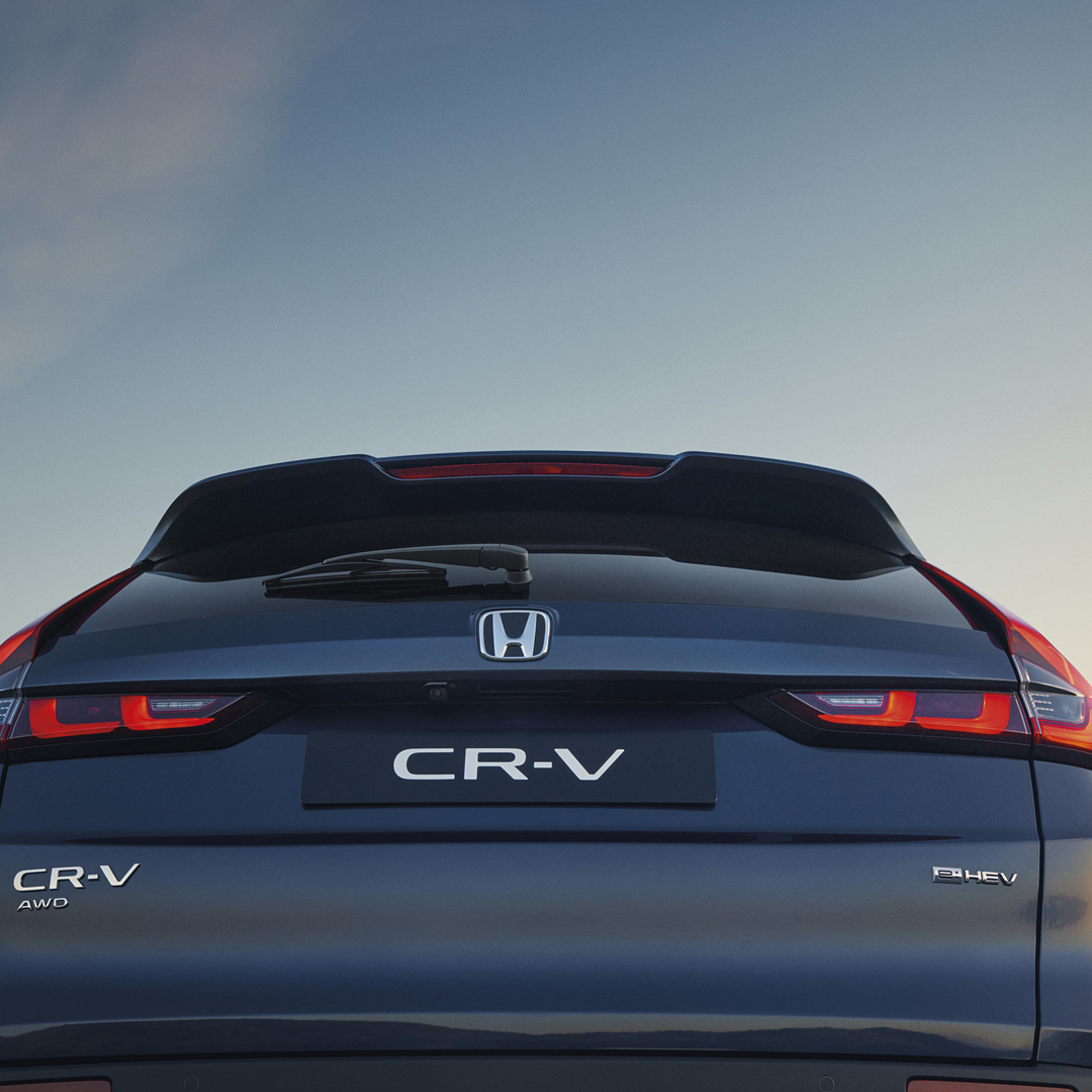 Close up of Honda CR-V Hybrid parking sensors.