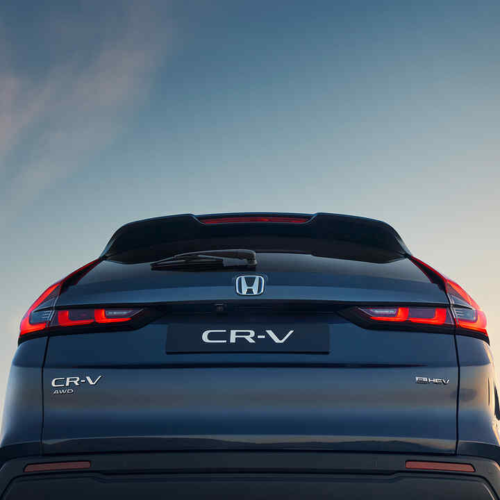 Close up of Honda CR-V Hybrid parking sensors.