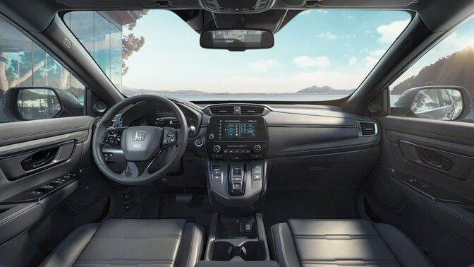 Honda CR-V interior panoramic