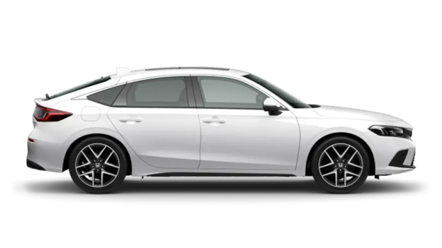 Honda Civic Hybrid front facing three quarter