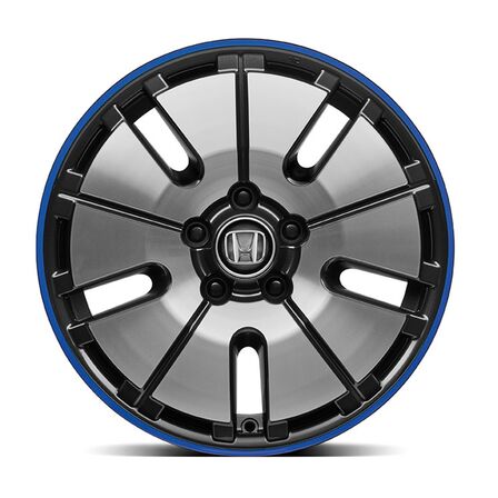 Accent blue 17" alloy wheel