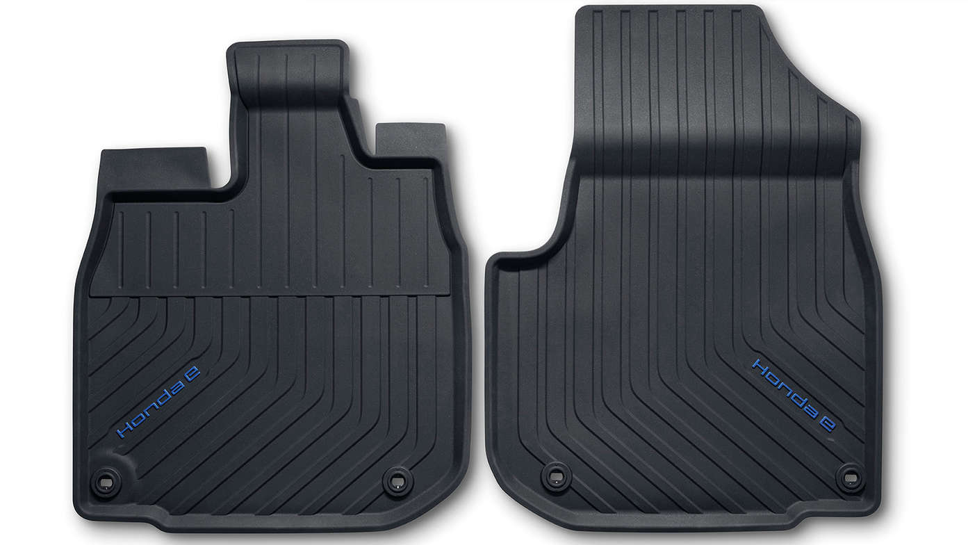 Boot Mat, Front and rear rubber mats.