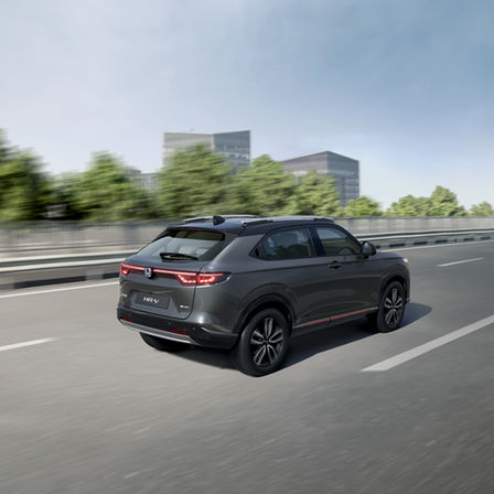 Rear of the Honda HR-V Hybrid