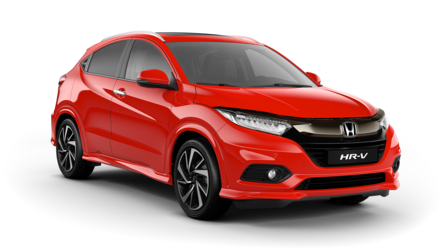 Front three-quarter facing Honda HR-V.