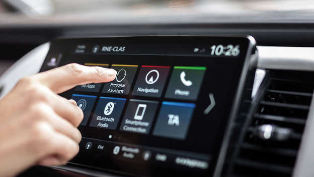 Close up Honda Connect