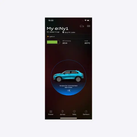 My Honda Plus digital key on mobile phone screen.
