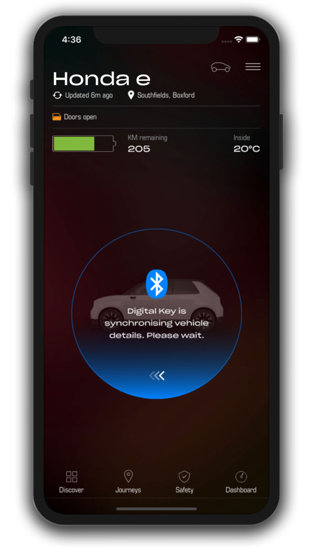 My Honda+ app Honda Digital Key Honda UK