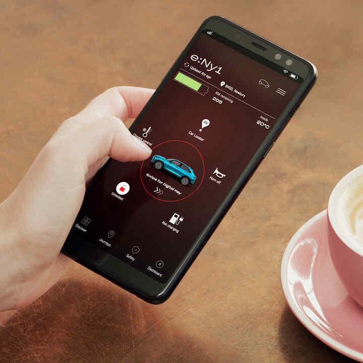 Close up of phone with Enter your Pin on the screen