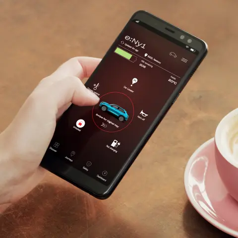 My Honda Plus digital key on mobile phone screen.