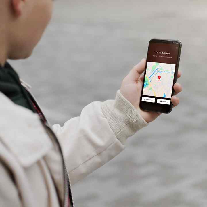 Close up of phone with Enter your Pin on the screen