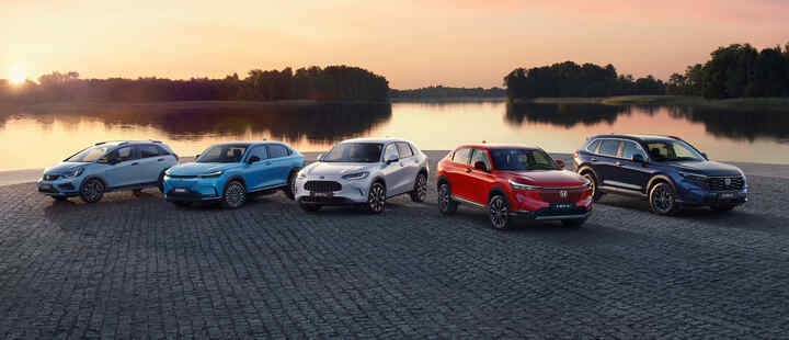 Honda's SUV range