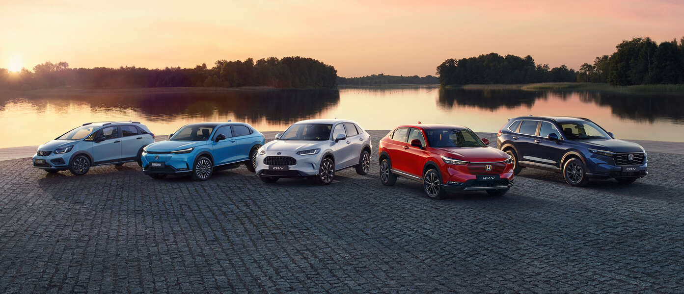 Honda's range of cars