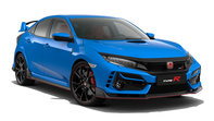 Front facing three quarter Honda Civic Type R
