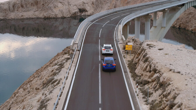 Civic Traffic Jam Assist demonstration