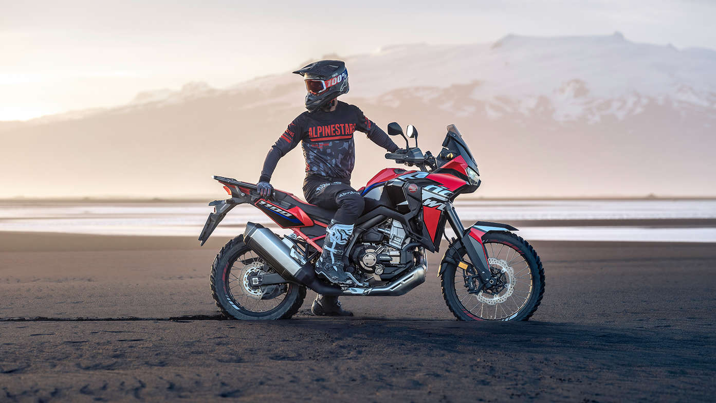 A Rider on Honda Motorcycles