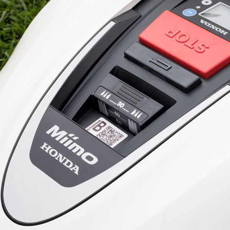 Close up of Honda Miimo control panel.