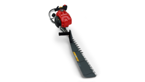 3/4 right facing hedgetrimmer.