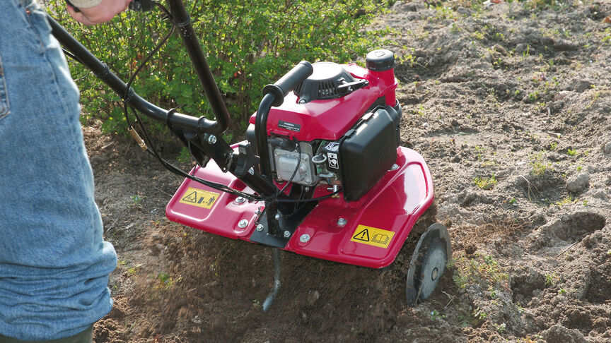 Honda Tiller mini lawnmower