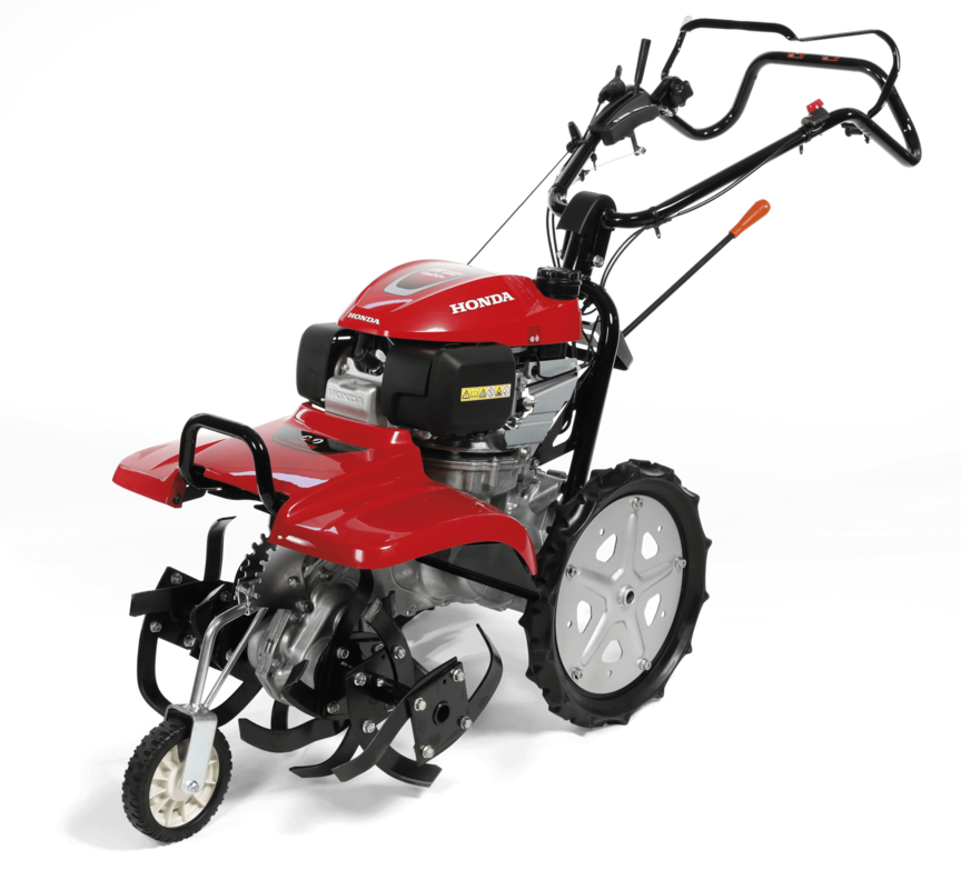 2x Honda Rotary tillers.