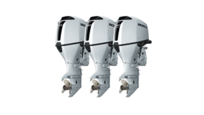 BF115, BF135 and BF150 front three-quarter facing engines.