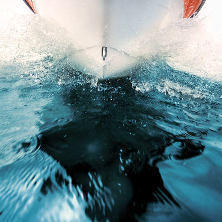 Close up of boat, coastal location.