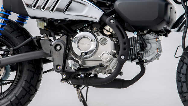 Monkey Efficient engine and 5-speed gearbox