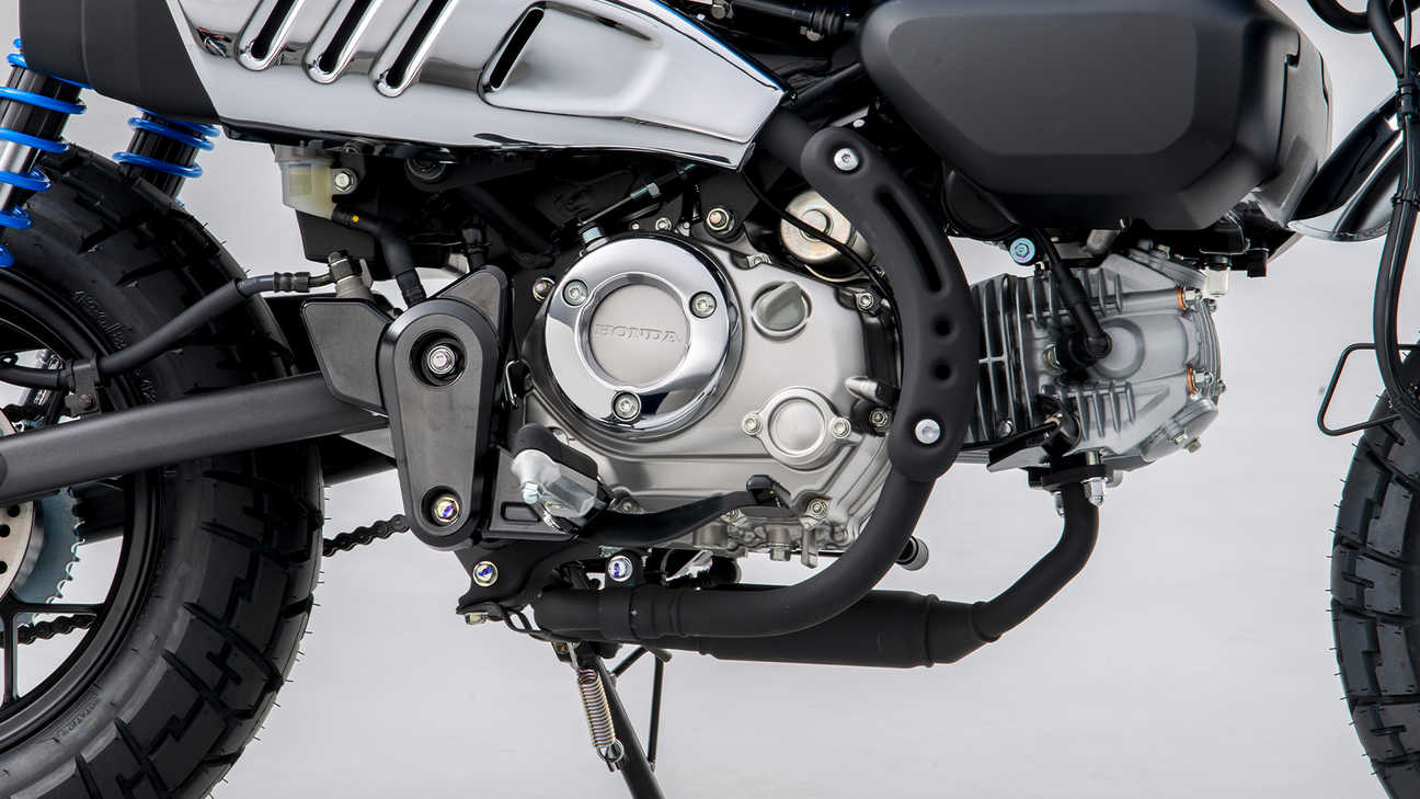 Honda - Monkey - Efficient new engine and 5-speed gearbox