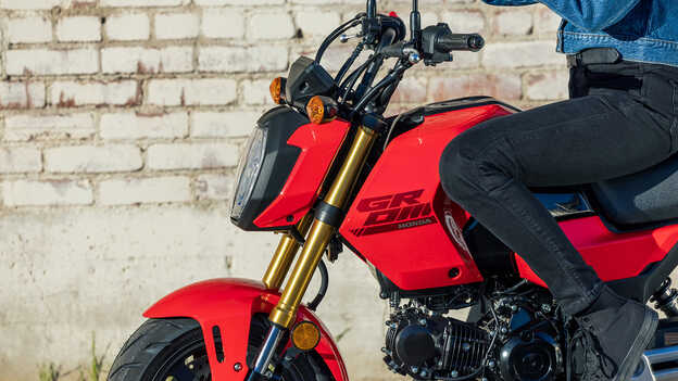 MSX125 Grom front USD forks